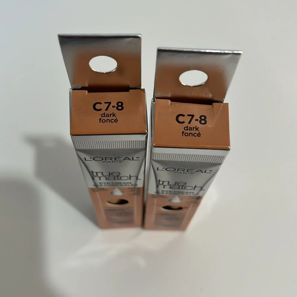 NWT L’oreal True Match Eye Cream in‎ a Concealer- C7-8 Dark